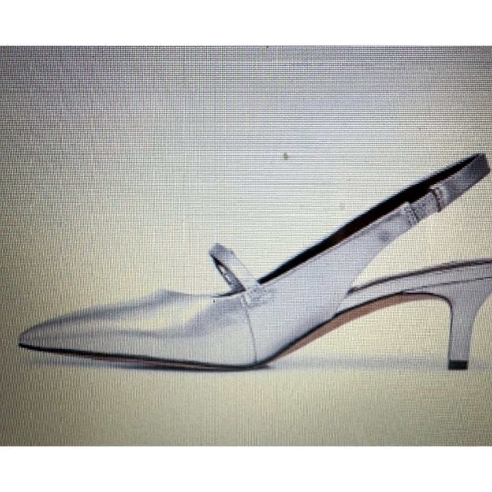 Silver Sling backs - NEW - Franco Sarto